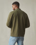 Men's Moto Full Zip - Deep Olive